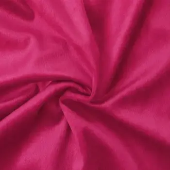 Poszewka dekoracyjna velvet welur 40x40 fuksja róż