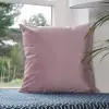 Poszewka dekoracyjna velvet welur 40x40 różowy
