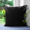 Poszewka dekoracyjna velvet welur 40x40 czarna