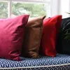 Poszewka dekoracyjna velvet welur 40x40 czarna