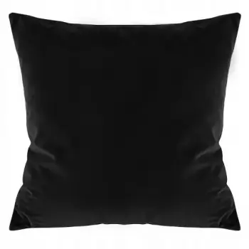 Poszewka dekoracyjna velvet welur 40x40 czarna