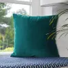 Poszewka dekoracyjna velvet welur 40x40 c. zielony