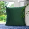 Poszewka dekoracyjna velvet welur 40x40 szmaragd