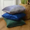 Poszewka dekoracyjna velvet welur 40x40 szmaragd
