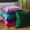 Poszewka dekoracyjna velvet welur 40x40 wrzosowy