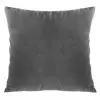 Poszewka dekoracyjna velvet welur 40x40 szary