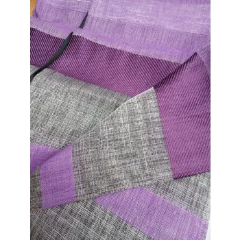 Firana kokony fiolet 180x400