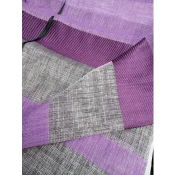 Firana kokony fiolet 180x400