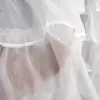 Firana woal biała taśma DOLLY falbany 160x145