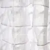 Firana woal biała taśma DOLLY falbany 160x145