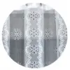 Biała firanka żakardowa taśma gotowa krótka 170x150cm 2 szt. komplet