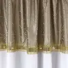 Zestaw dekoracyjny biała cappuccino złote cyrkonie wys.250cm